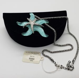 Ocean Seastar Pendant on Chain